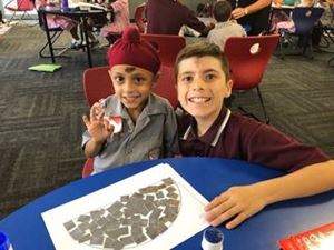 kindy meet their buddies 2018 03