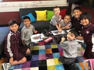 kindy meet their buddies 2018 04
