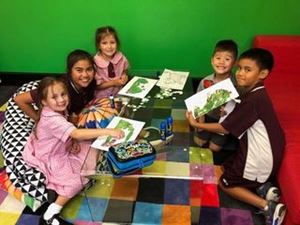 kindy meet their buddies 2018 06