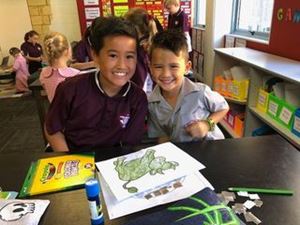 kindy meet their buddies 2018 07