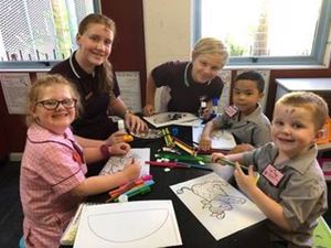 kindy meet their buddies 2018 11