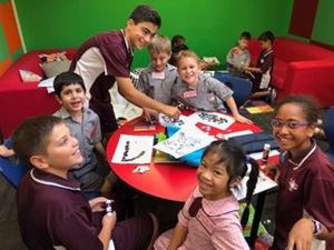kindy meet their buddies 2018 18