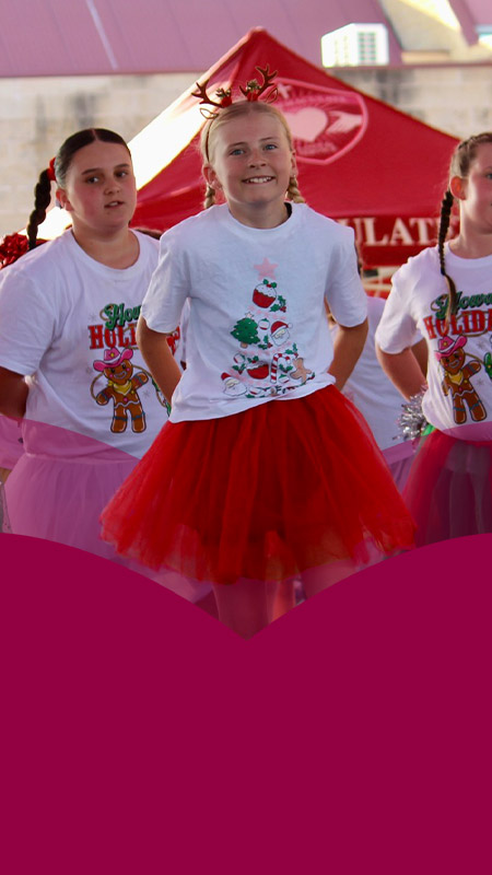 Students performing in the Christmas concert at Mary Immaculate Primary School Quakers Hill